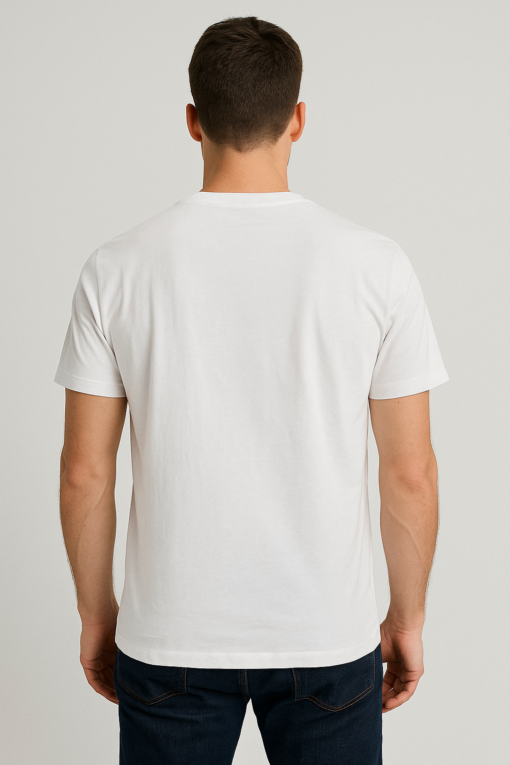 Calvin Klein Embossed Logo T-Shirt – White