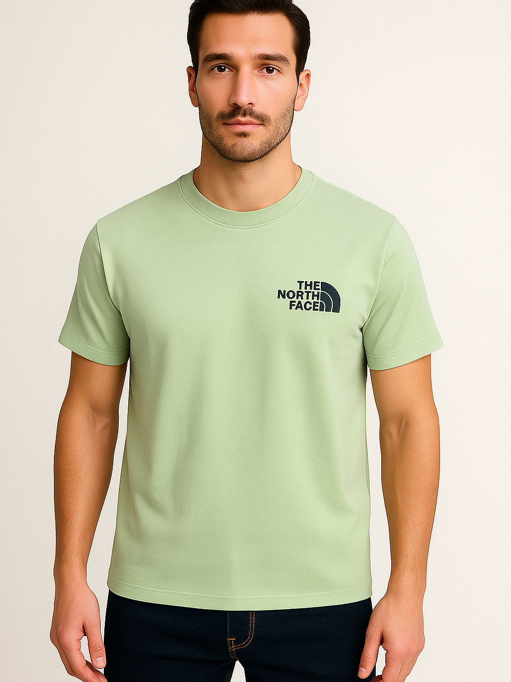 The North Face Men's Mint Green Graphic T-Shirt