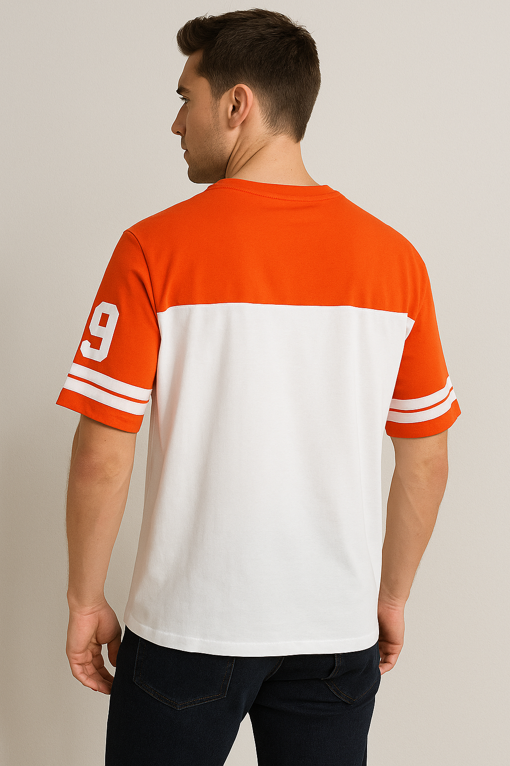 Chicago 23 Graphic Colour block T-Shirt